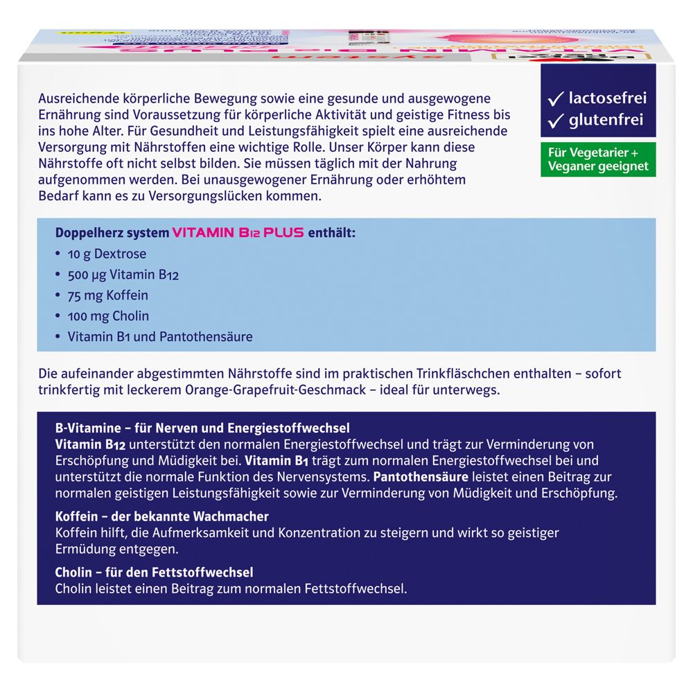 Doppelherz® system Vitamin B12 PLUS Energie + Doppelherz Hutschenreuther Weihnachtsglocke GRATIS