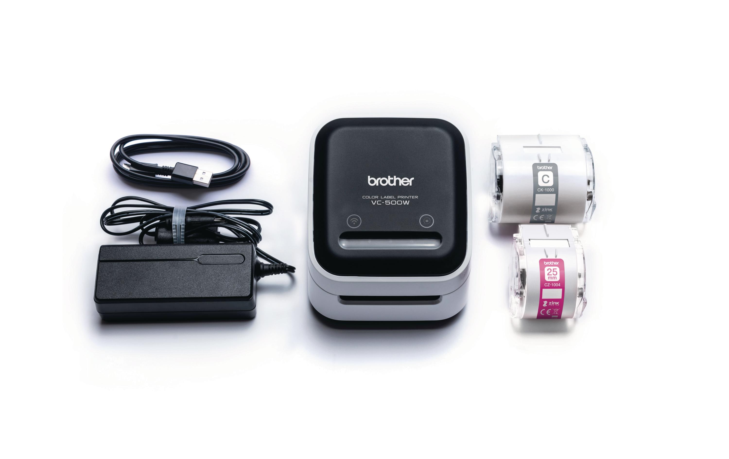 Etikettendrucker VC-500W<br>Tintenloser Etikettendruck in Vollfarbe