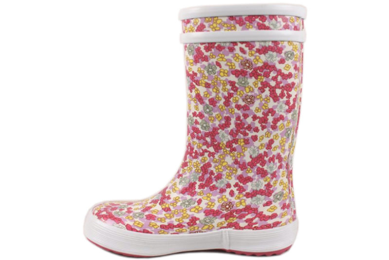 AIGLE LOLLY POP VRN SANDY ORDHIDE BLOMSTER GUMMISTØVLE