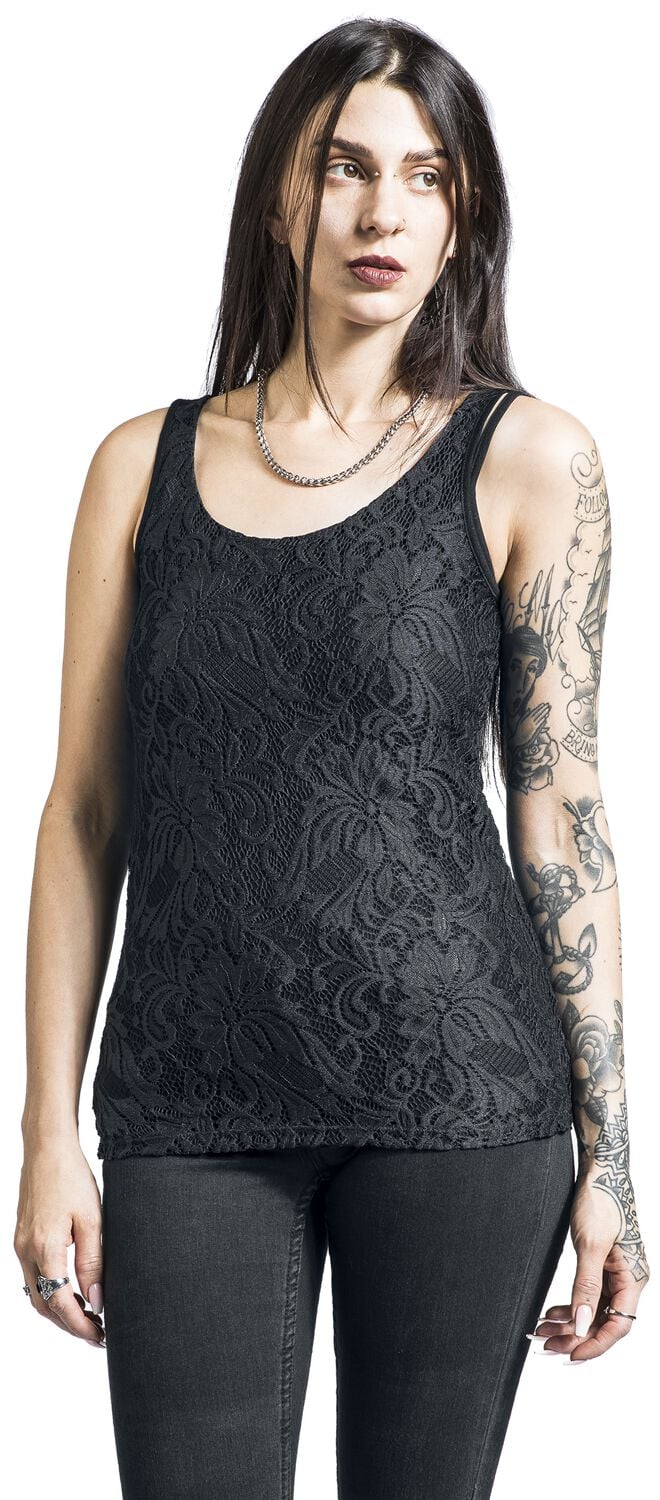 Haut Dentelle | Black Premium by EMP Top