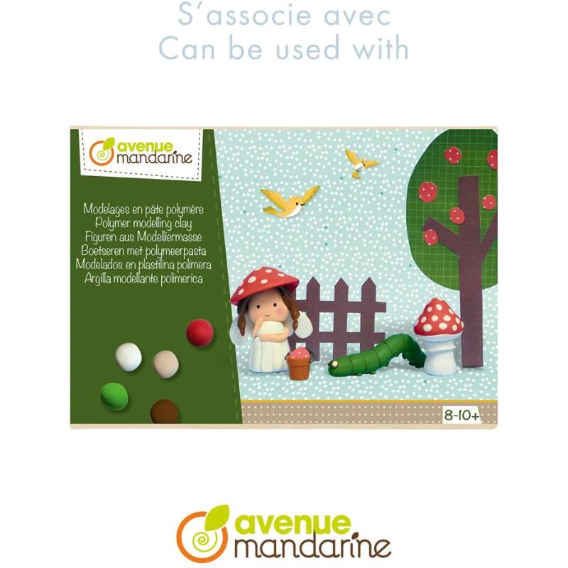 Coffret créatif, Maison de fées à construire - Multicolore