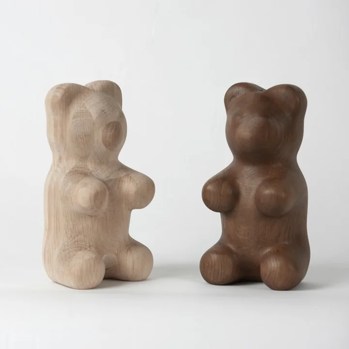 boyhood - Gummy Bear Holzfigur small, Eiche natur