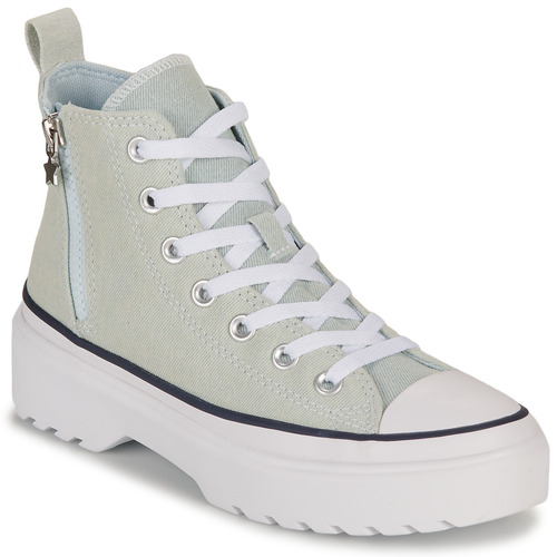 Converse - KIDS' CONVERSE CHUCK TAYLOR ALL STAR LUGGED LIFT PLATFORM RETRO - Gris