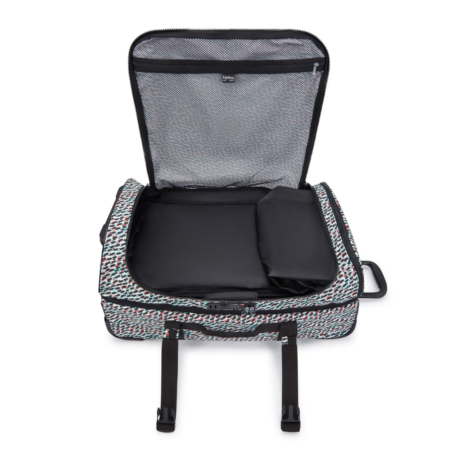 AVIANA M Valise à roulettes de taille moyenne avec sangles ajustables - Abstract Print