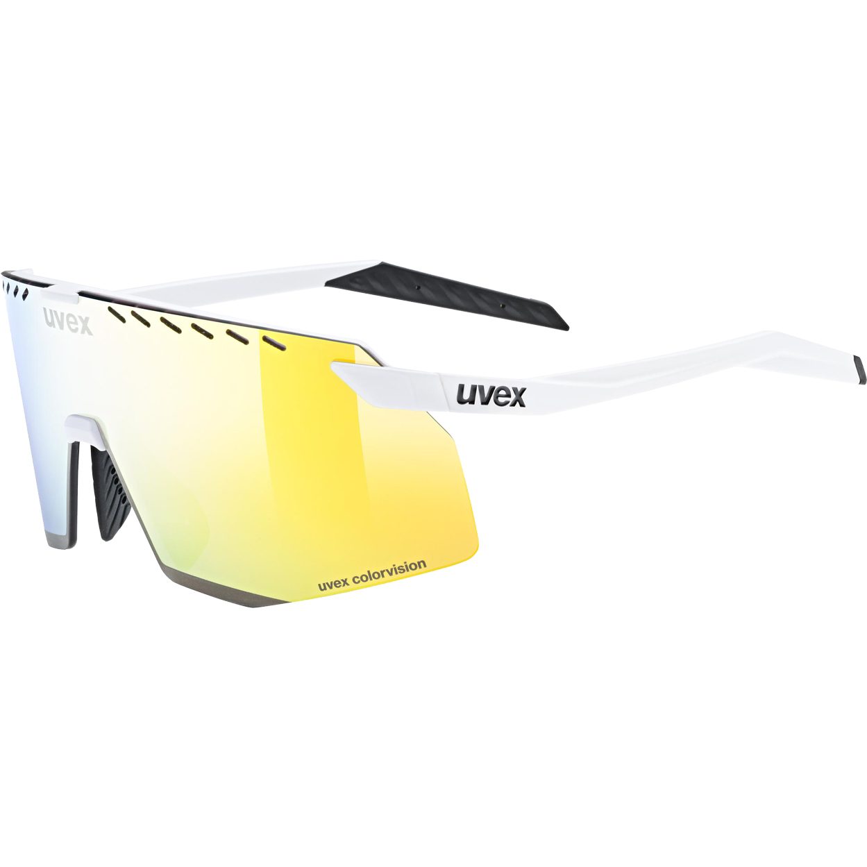 Uvex pace stage CV Sonnenbrille white matt