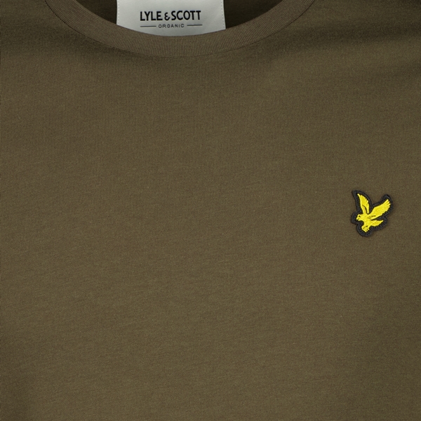 Lyle & Scott heren T-shirt kaki groen