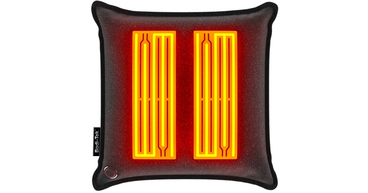 CozyUna verwarmingskussen 45x45 cm warmtekussen  (Zwart)