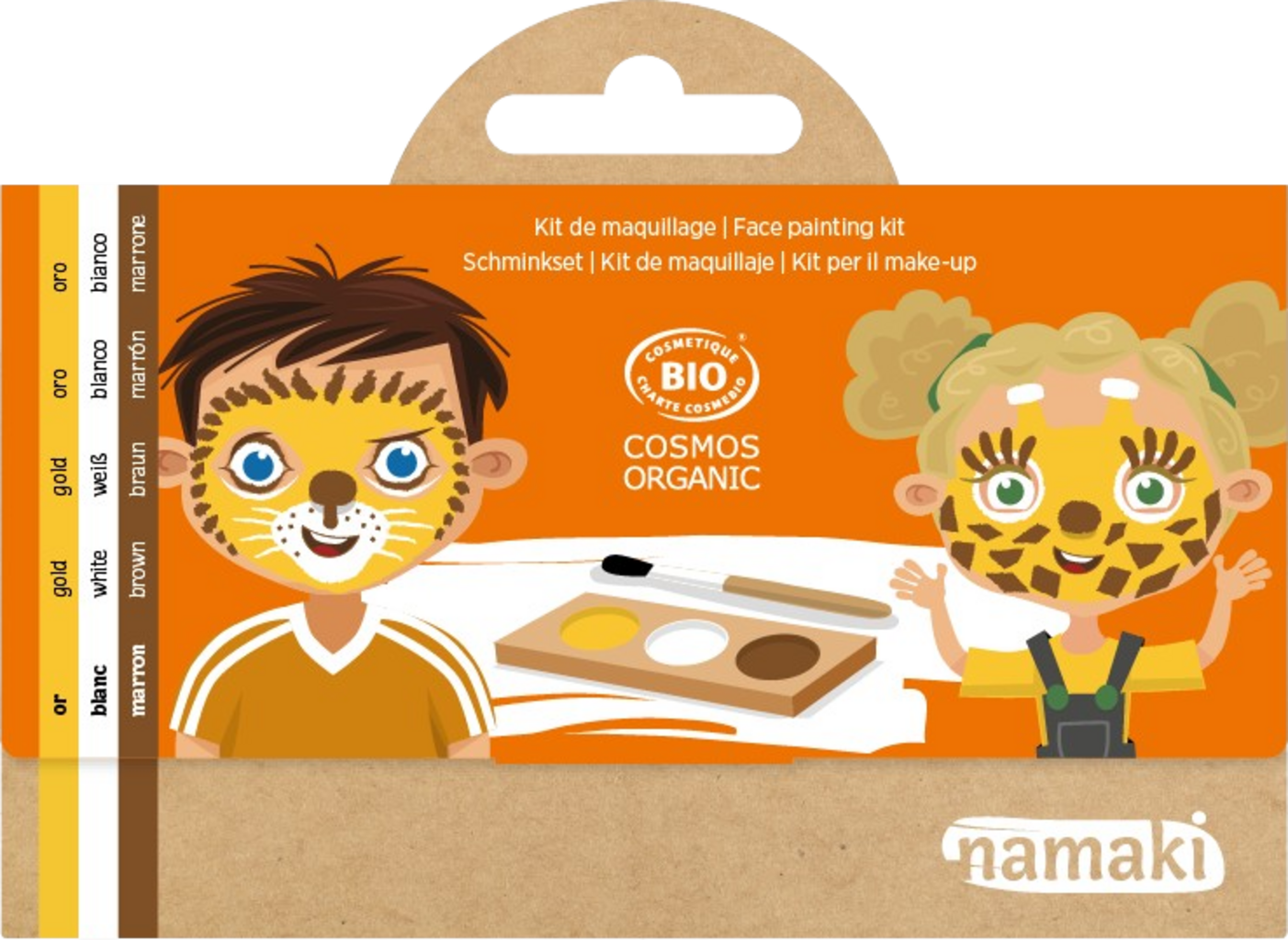 namaki  Lion & Giraffe Face Painting Kit