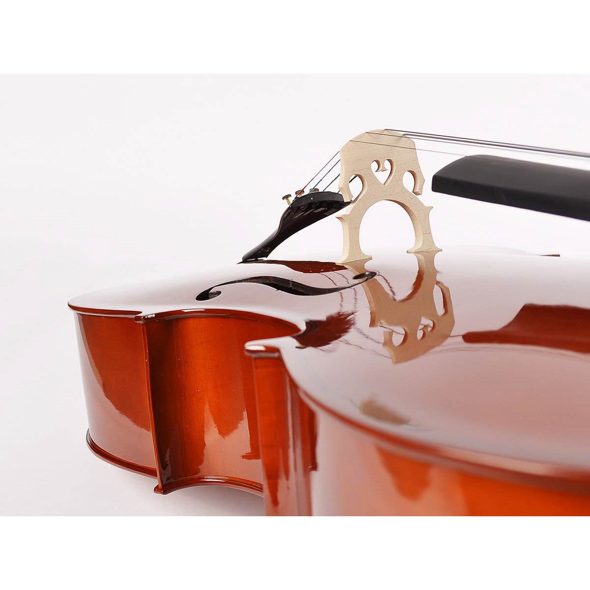 Leonardo LC-1034 3/4 cello met strijkstok en draagtas