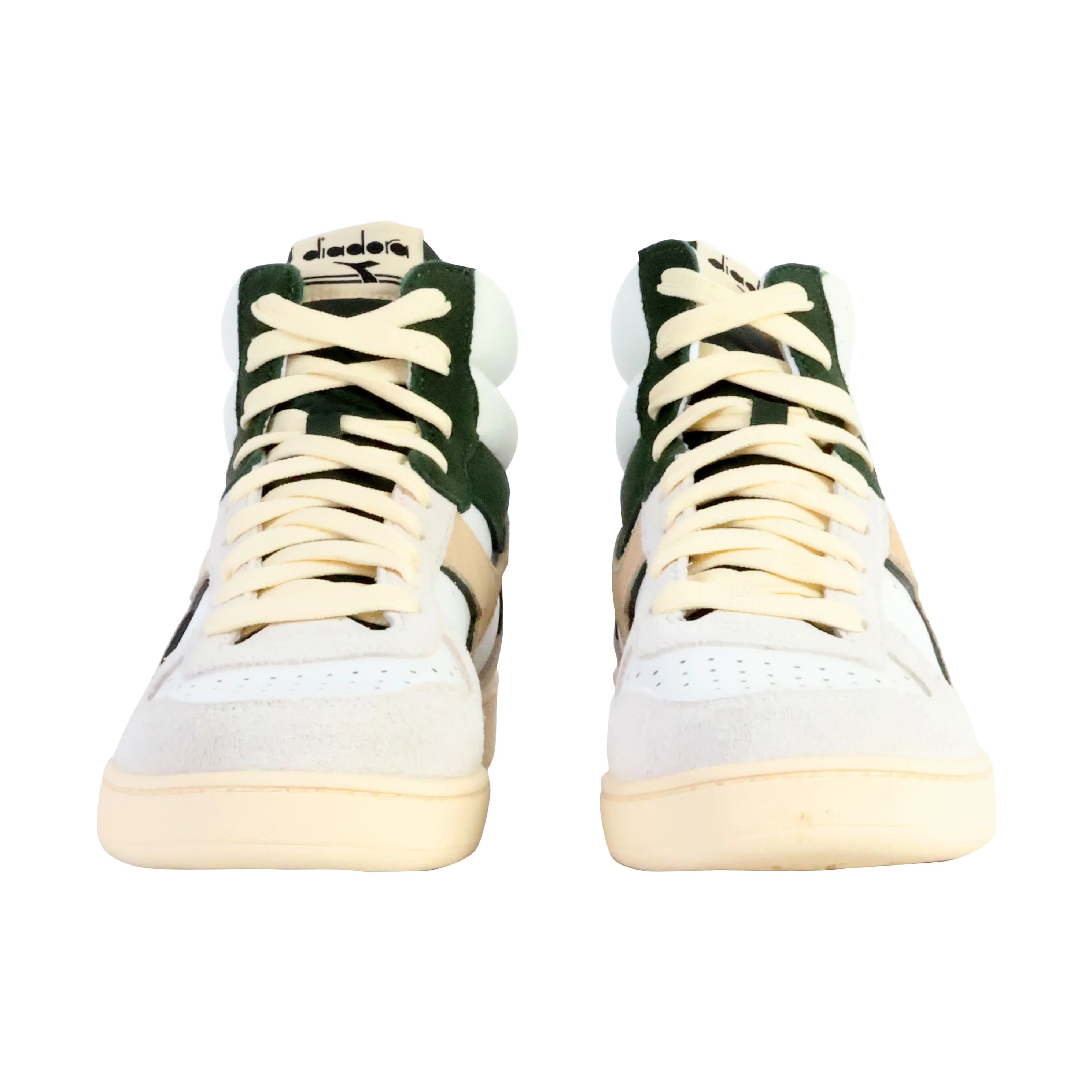 Basket montante cuirmagic mid suede | Blanc
