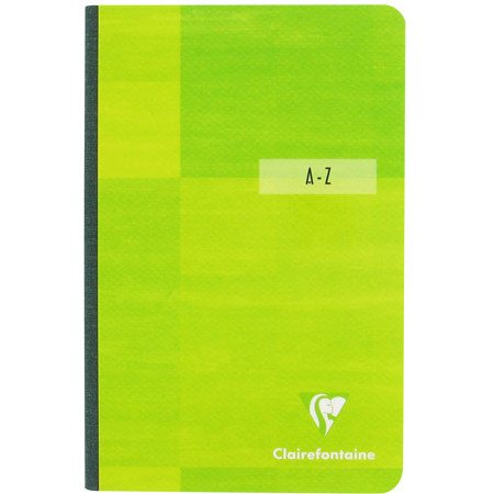 Répertoire Alphabétique broché Clairefontaine Metric 11 x 17 cm 192 pages