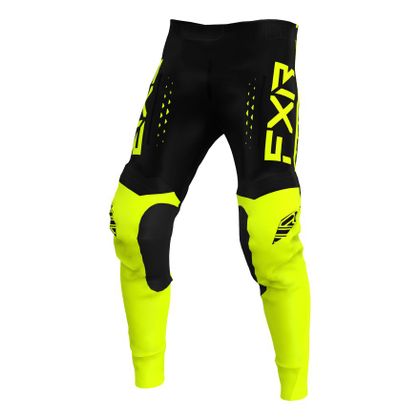 Pantalon cross FXR PODIUM OFF-ROAD BLACK/HIVIS 2022 - Noir