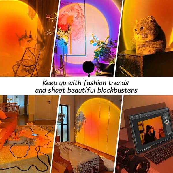 Sunset Lamp - stemningsbelysning med fjernkontroll