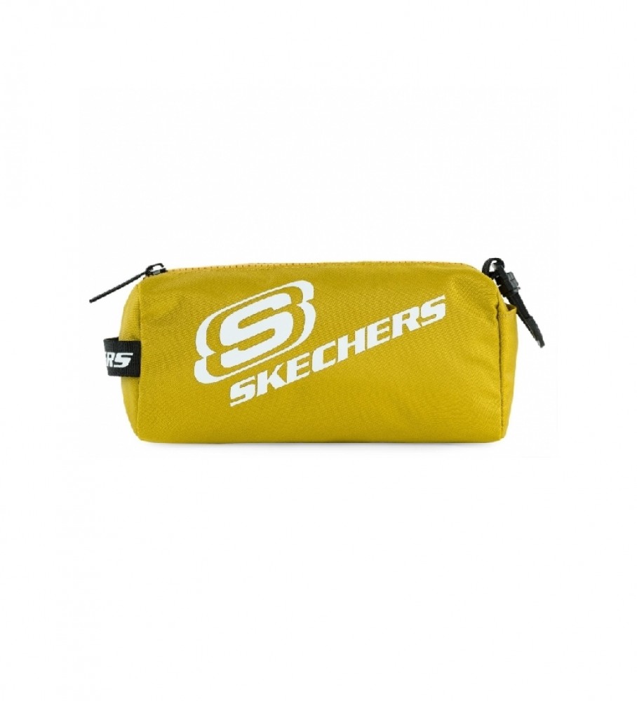Estojo para lápis Skechers S932 Amarelo - 19x8x7 cm -