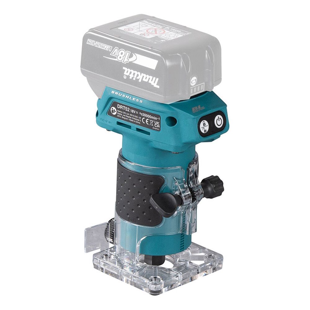 KANTFRESER MAKITA DRT52Z LXT 18V UTEN BATTERI