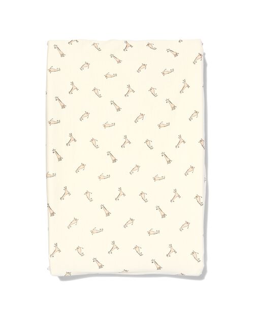 housse coussin à langer coton 50x70 girafe