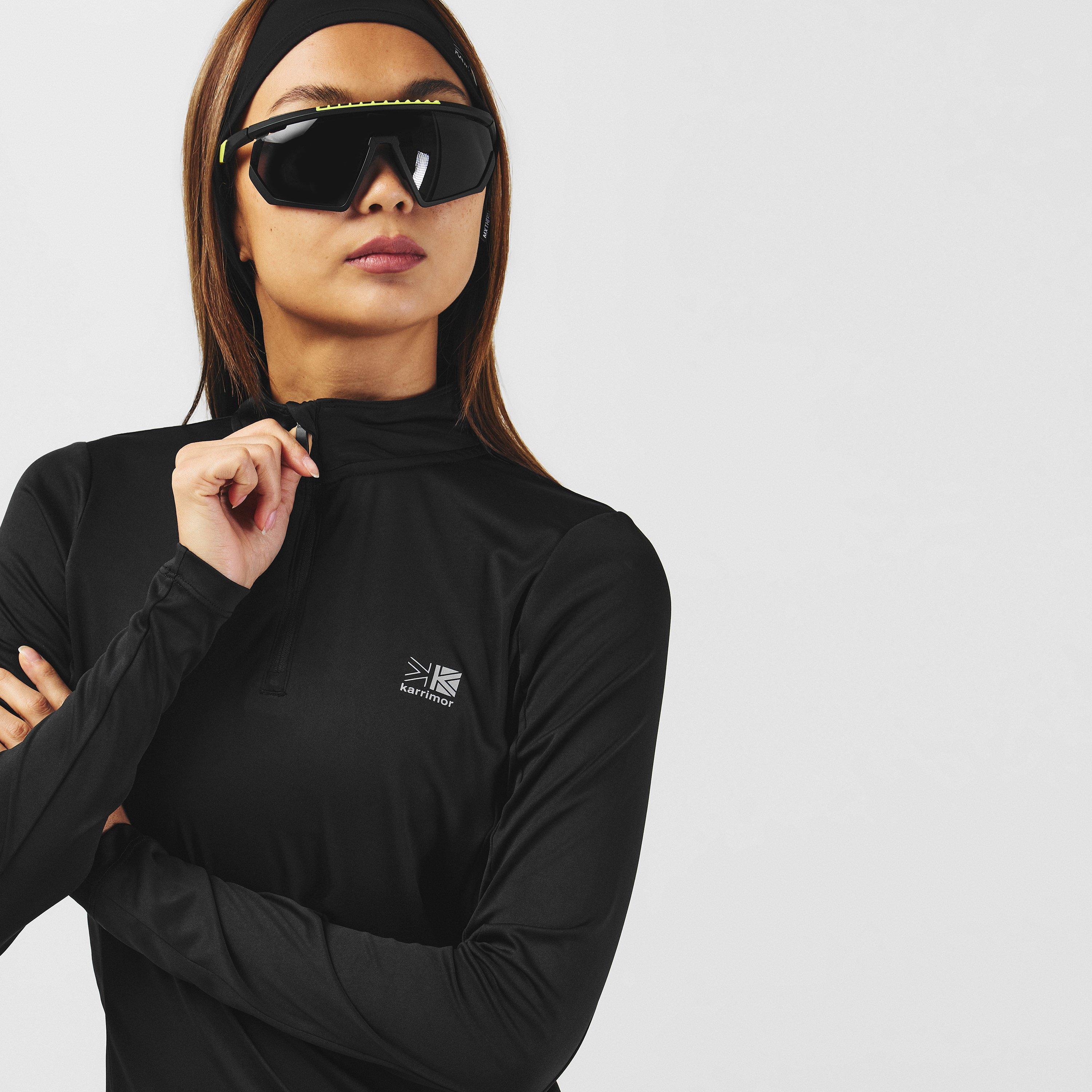 Karrimor LongsleevequarterZip Top Ladies