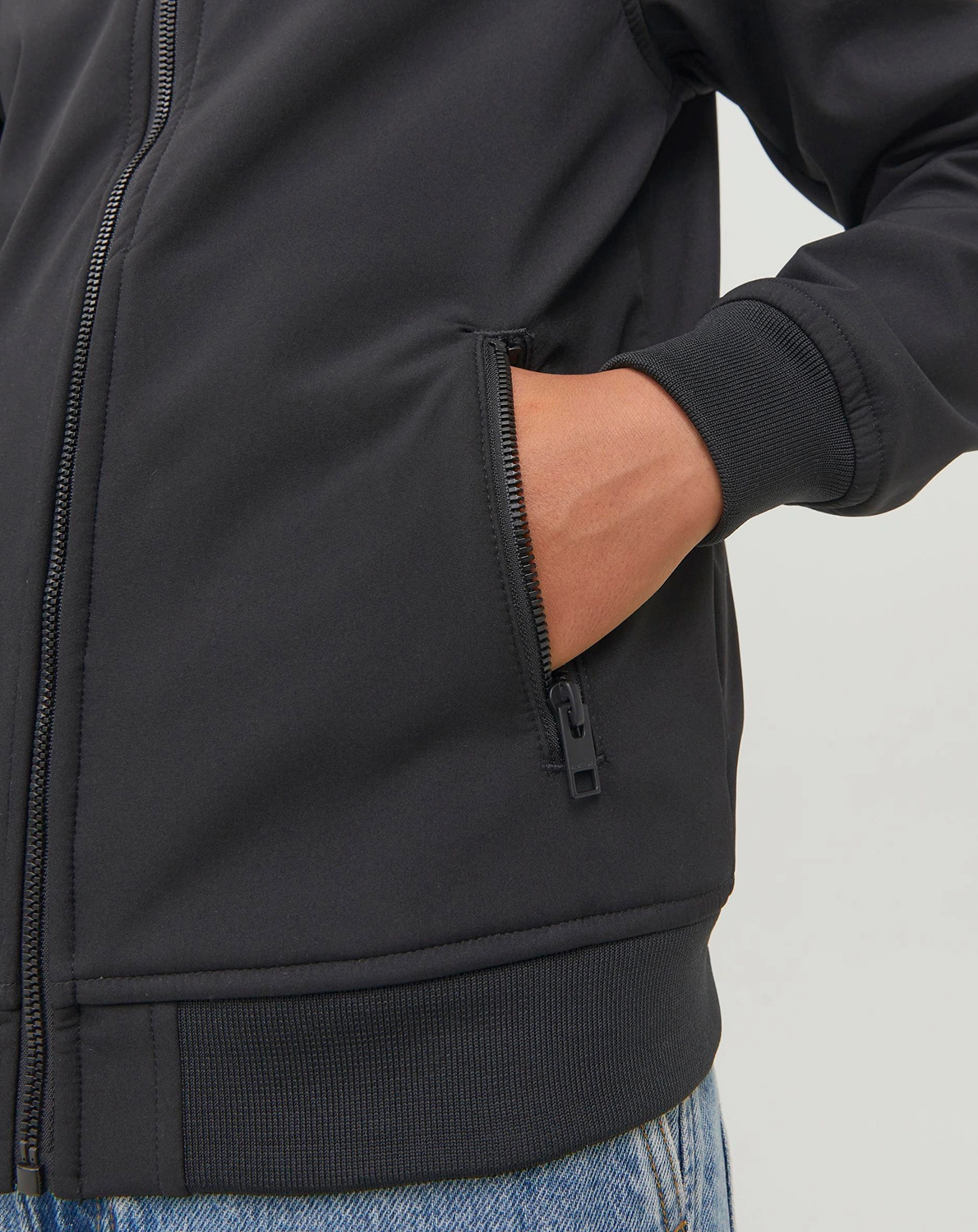 Softshelljacke JJEBASIC in black