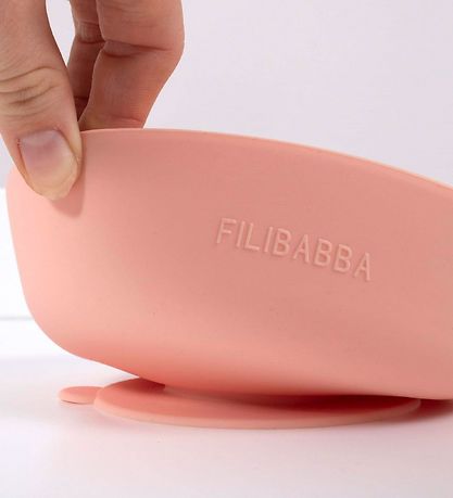 Filibabba Spises?t - Silikone - 3 dele - Peach