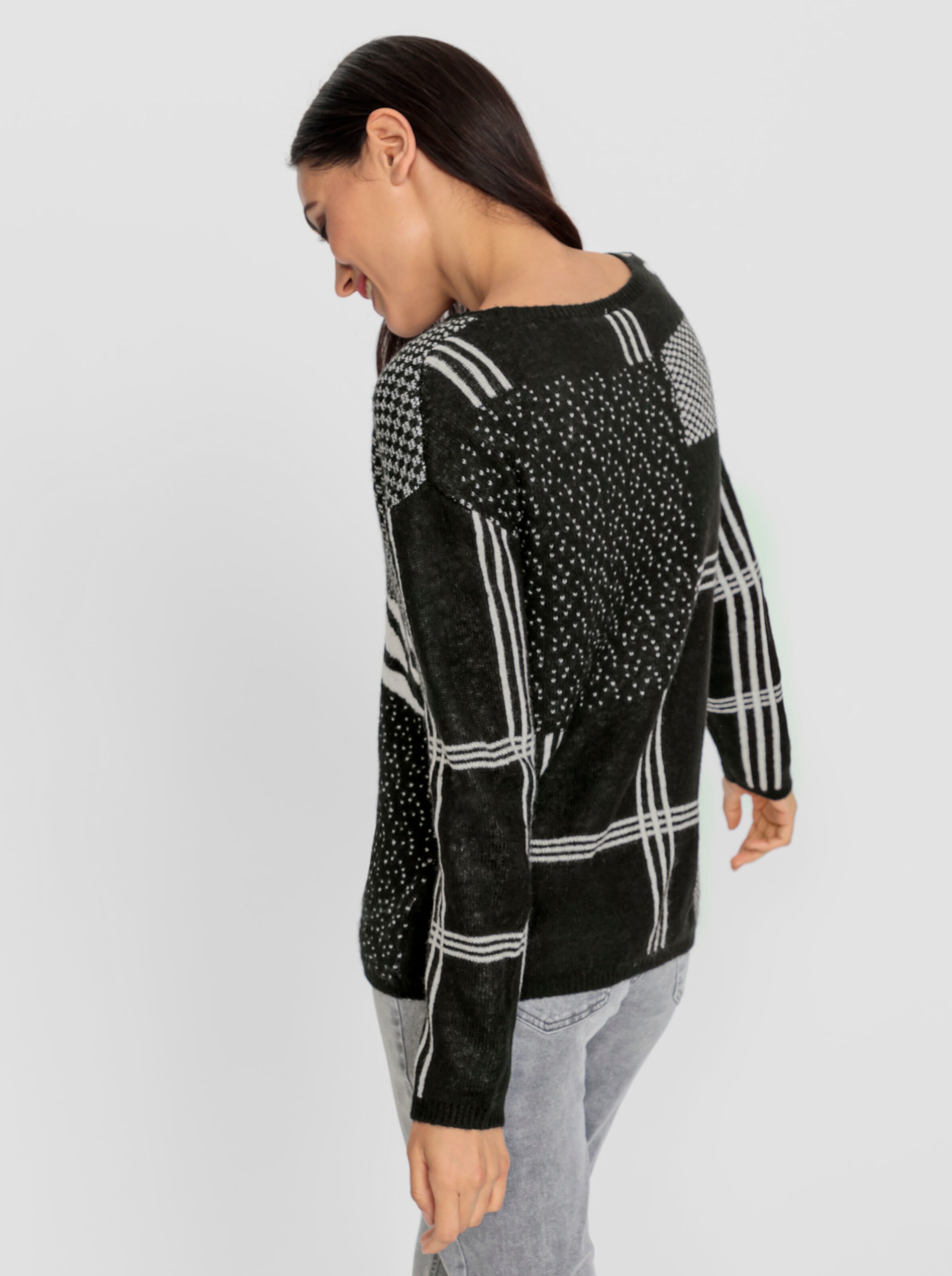 Jacquard-Pullover