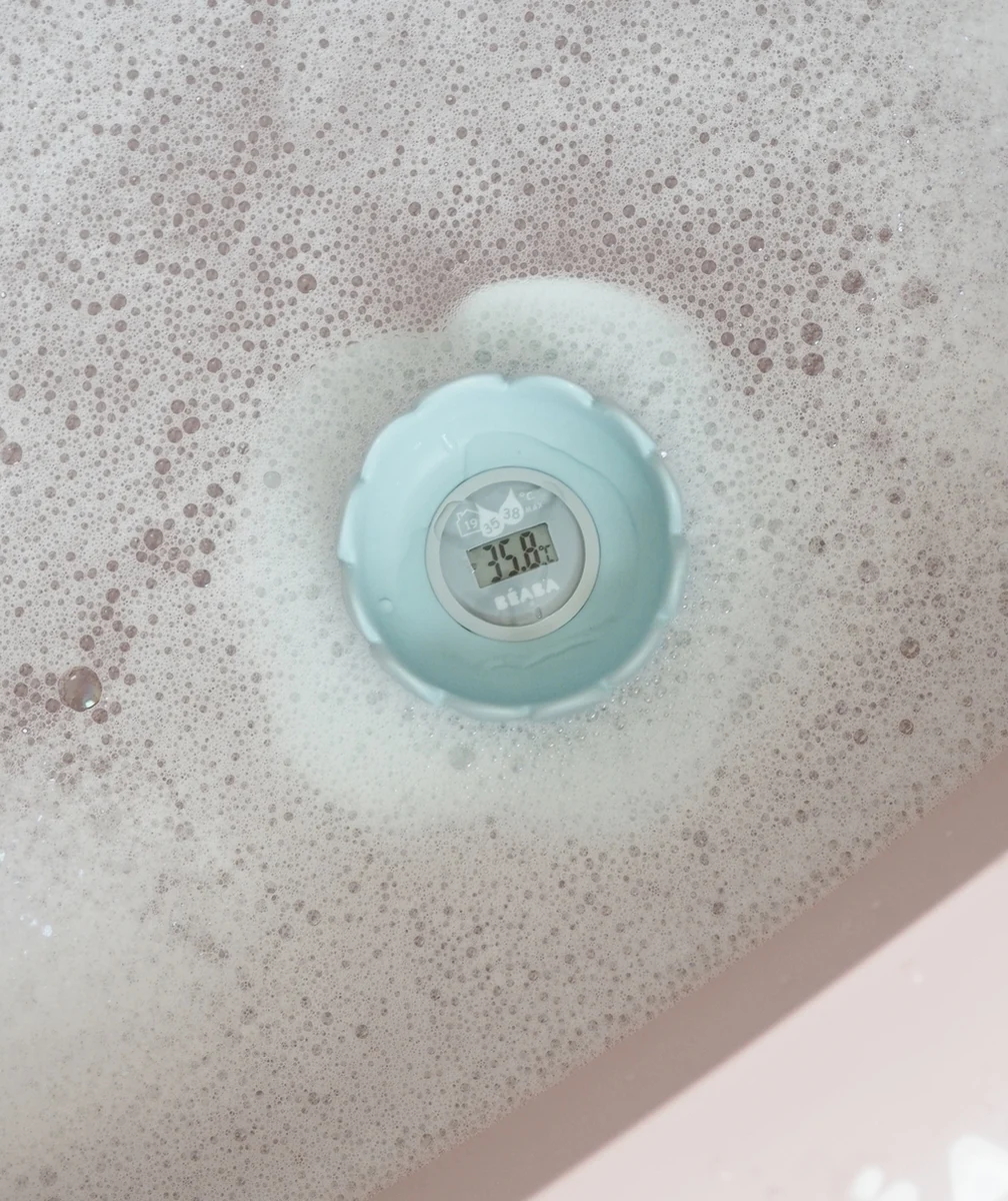 BEABATHERMOMÈTRE DE BAIN LOTUS BLEU