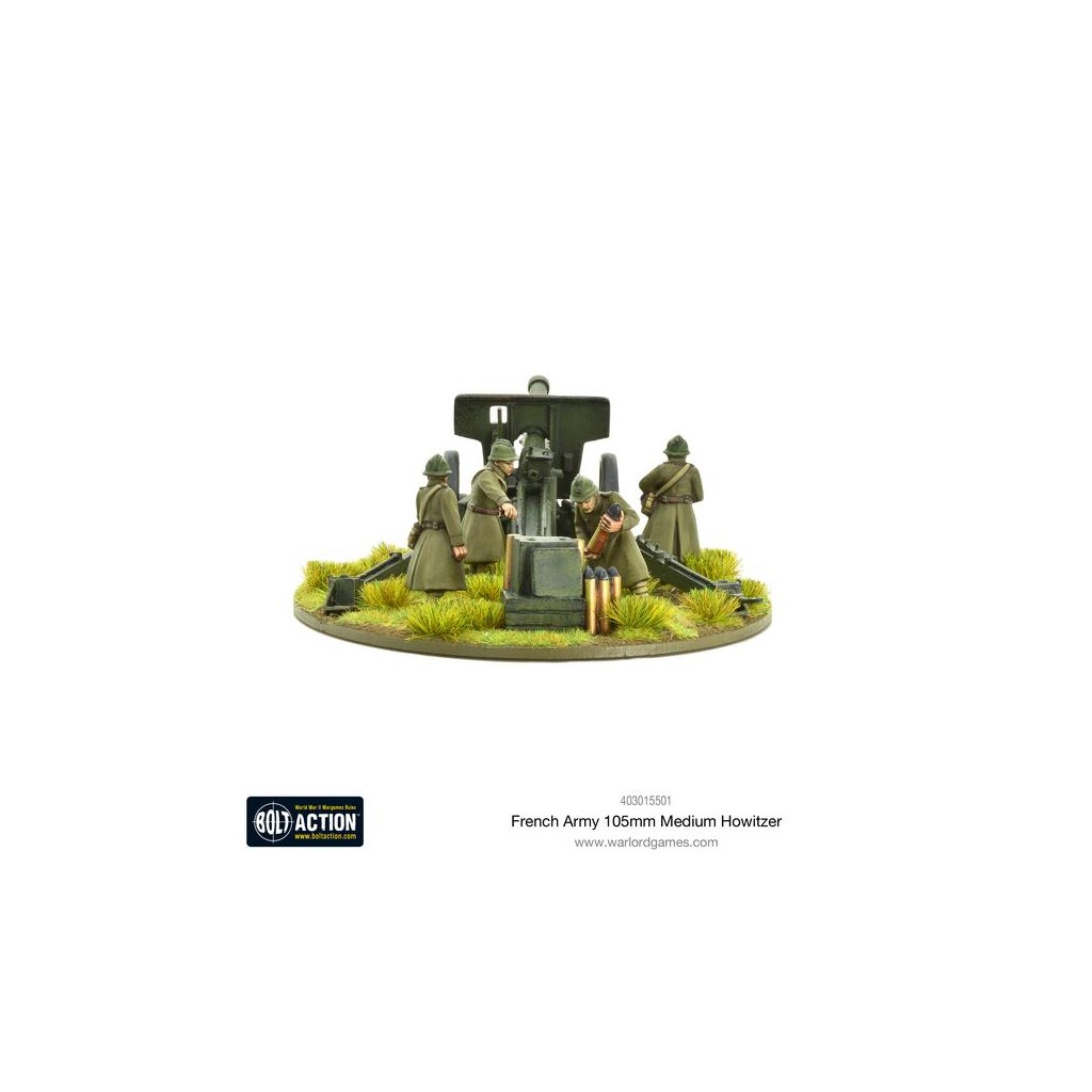 Bolt Action - French - 105mm Medium Howitzer