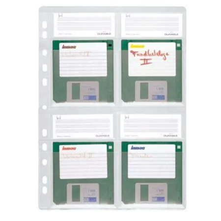 Durable 524319 Diskettenhülle Discoflex, transparent