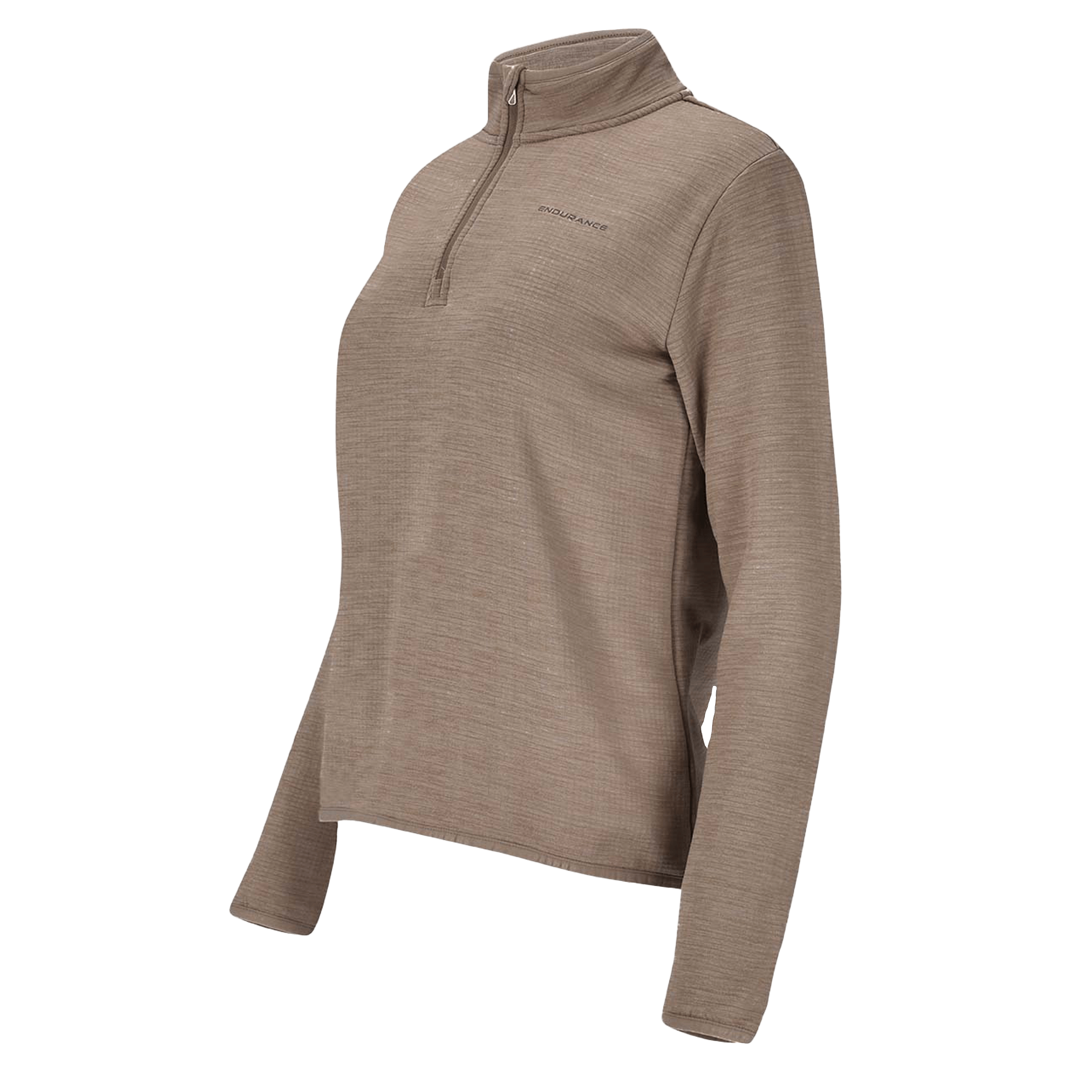 Endurance Vironic W Waffle Melange Loose Fit Midlayer - Mellomlag