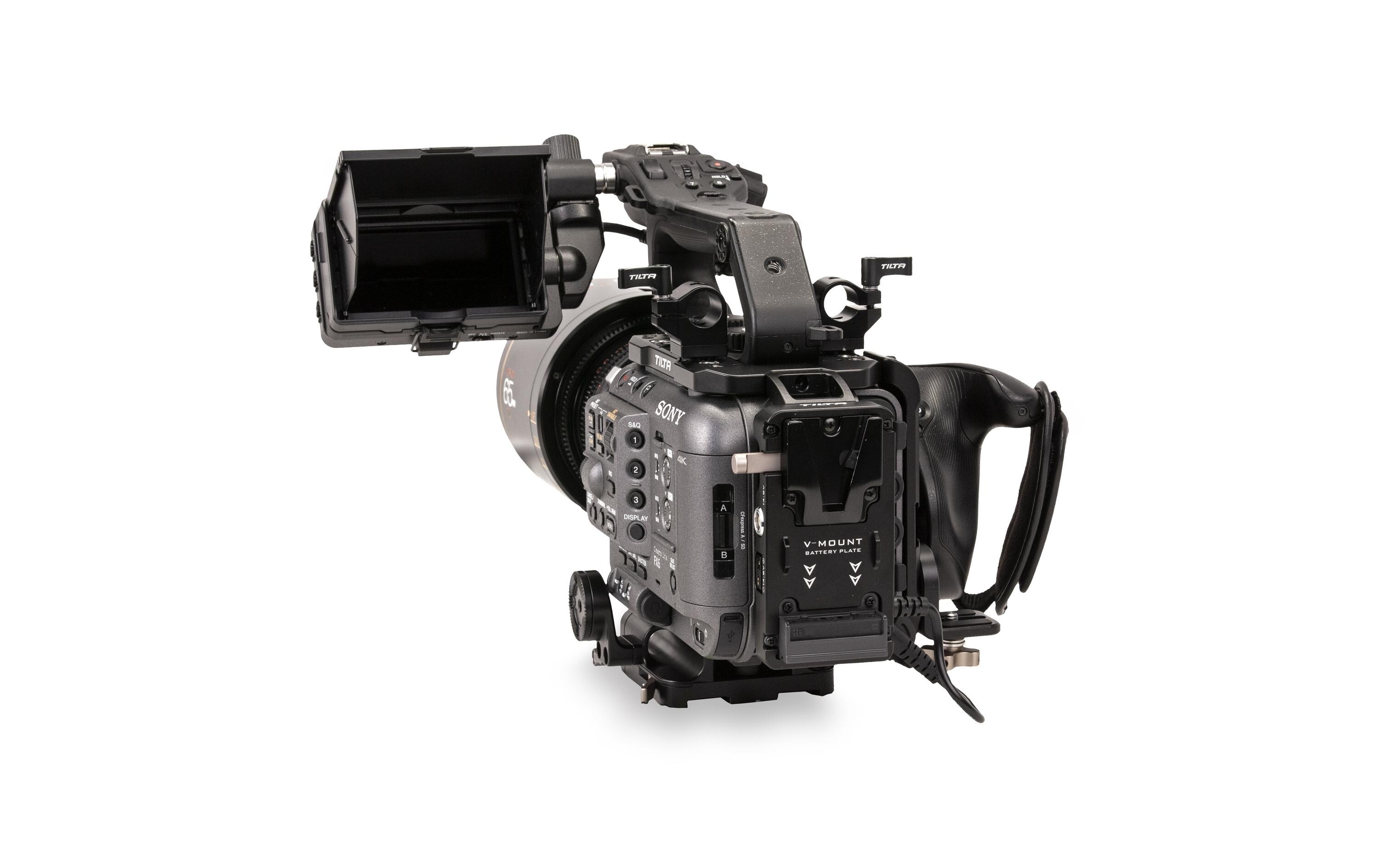 Cage Advanced Kit für Sony FX6<br>Multifunktionale Aufsatzplatte für Sony FX6 mit V-Mount