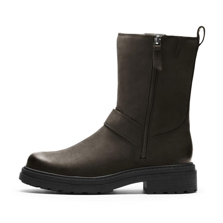 Clarks Orinoco3 Bay dark grey lea