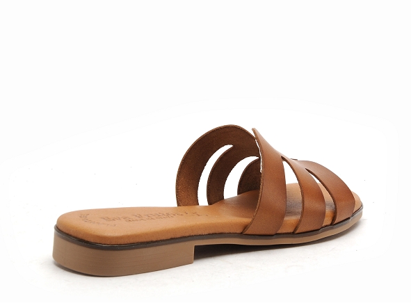 Eva frutos mules et sabots plats femme 3076 marron