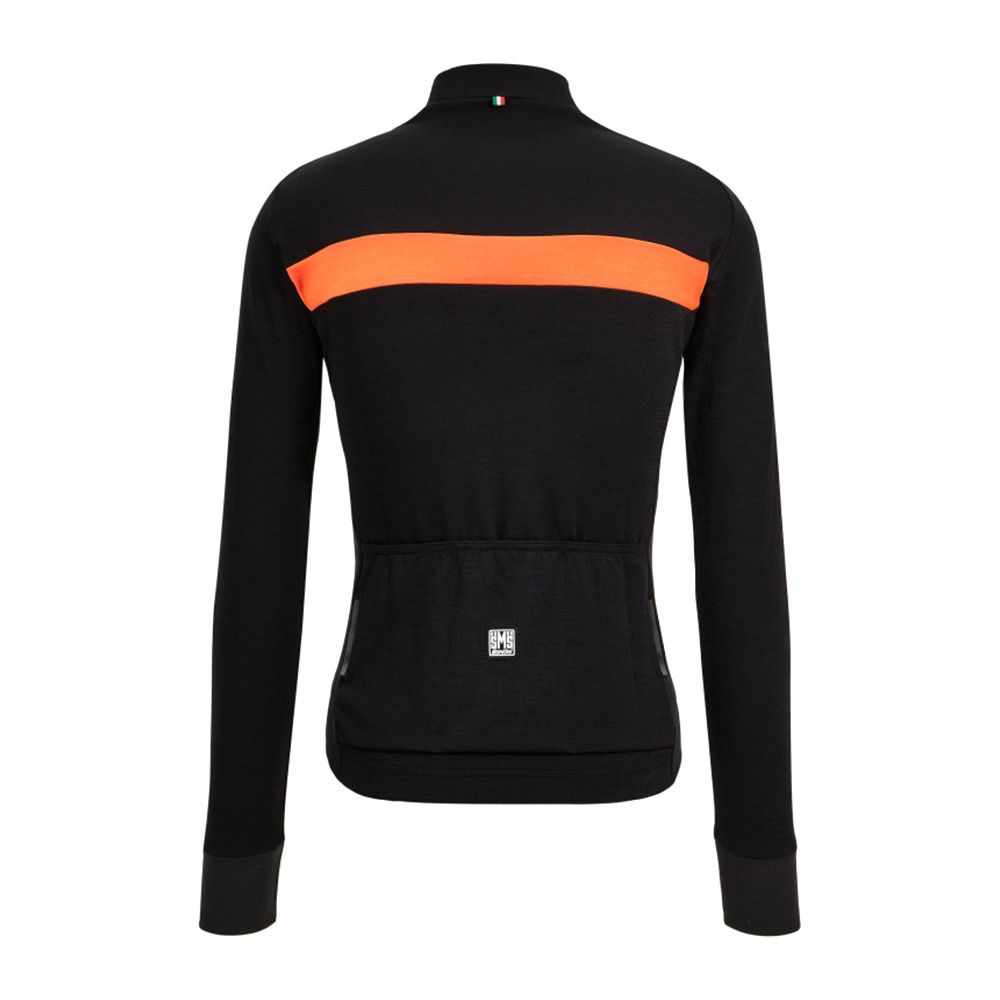 Santini ADAPT WOOL - Maillot Homme orange