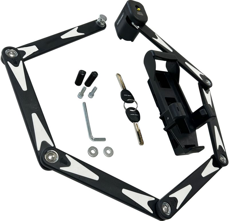 Maxx-Locks Vouwslot - Zwart - Staal - ART 2 Gecertificeerd