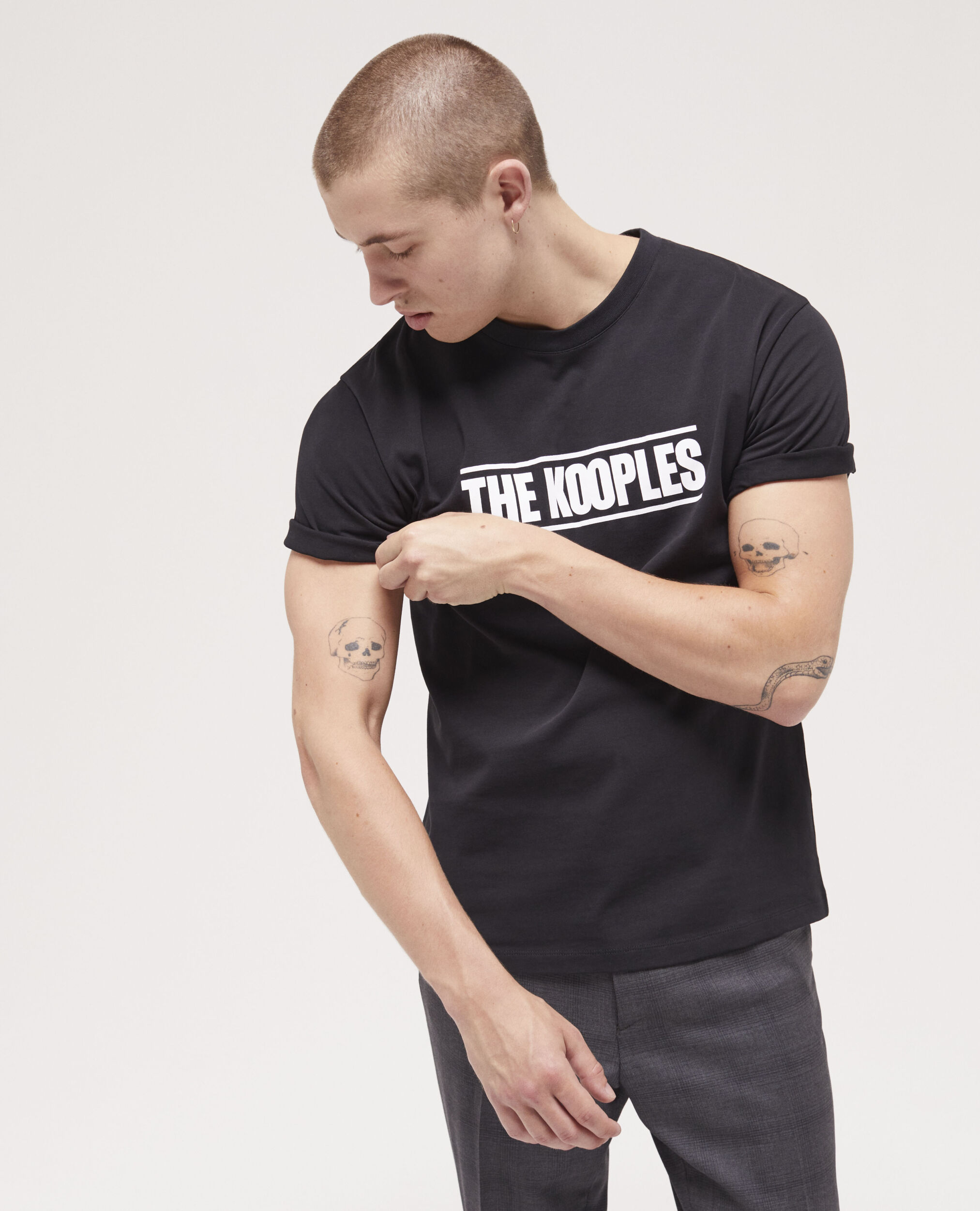 T-shirt logo The Kooples noir