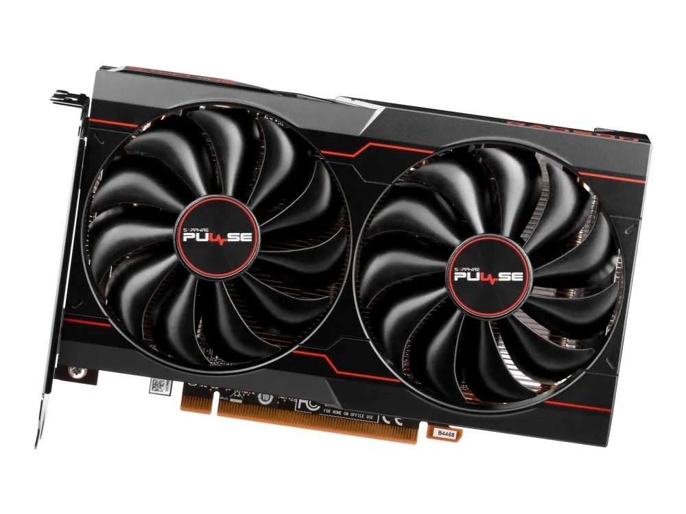 Sapphire Pulse Radeon RX 6500 XT OC - Grafikkort - Radeon RX 6500 XT - 8 GB GDDR6 - PCIe 4.0 x4 - HDMI, DisplayPort