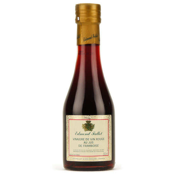 Vinaigre de vin rouge au jus de framboise