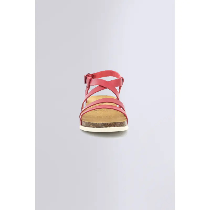Kick alice Rouge autre SANDALES Cuir Femme