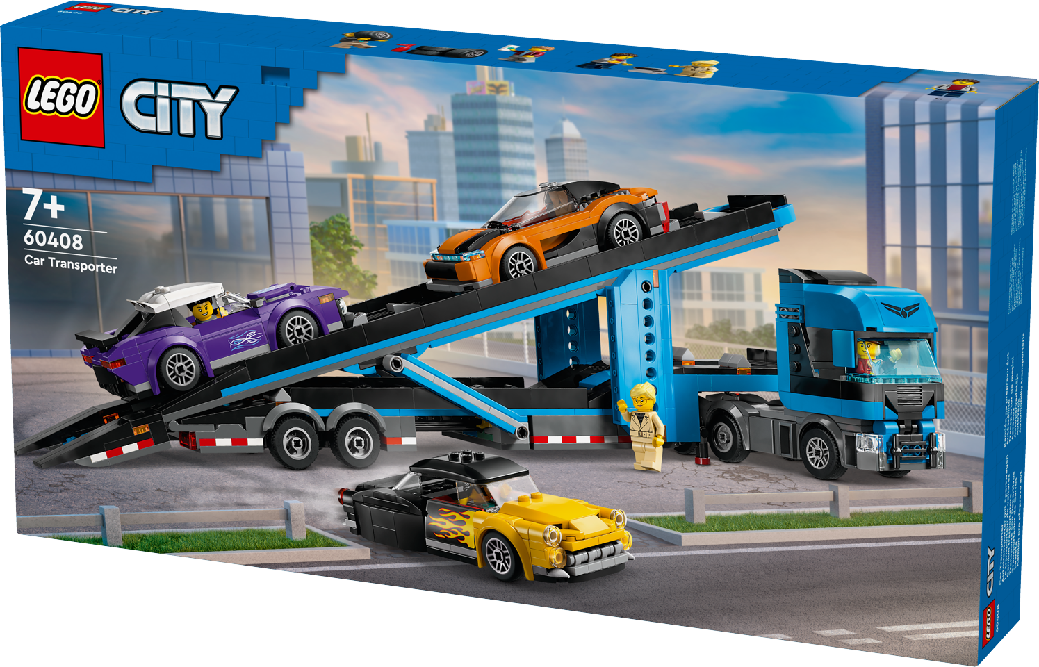 LEGO City - Biltransport med sportsvogne (60408)