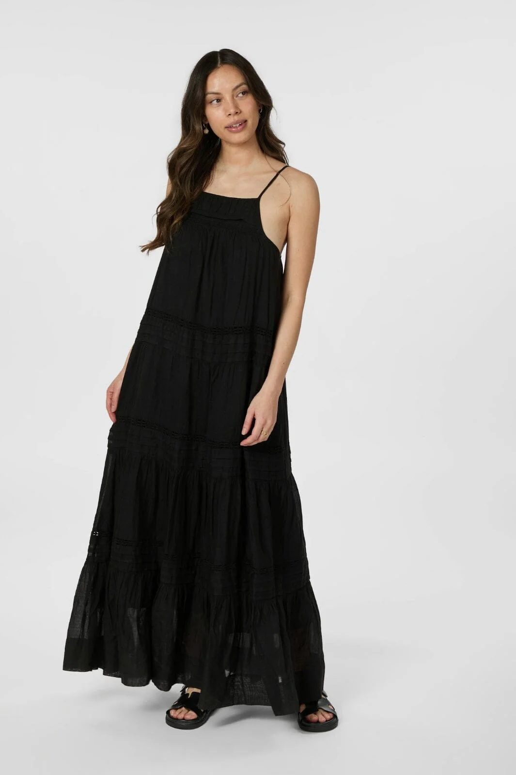 Neo Noir Martina S Voile Dress 165427