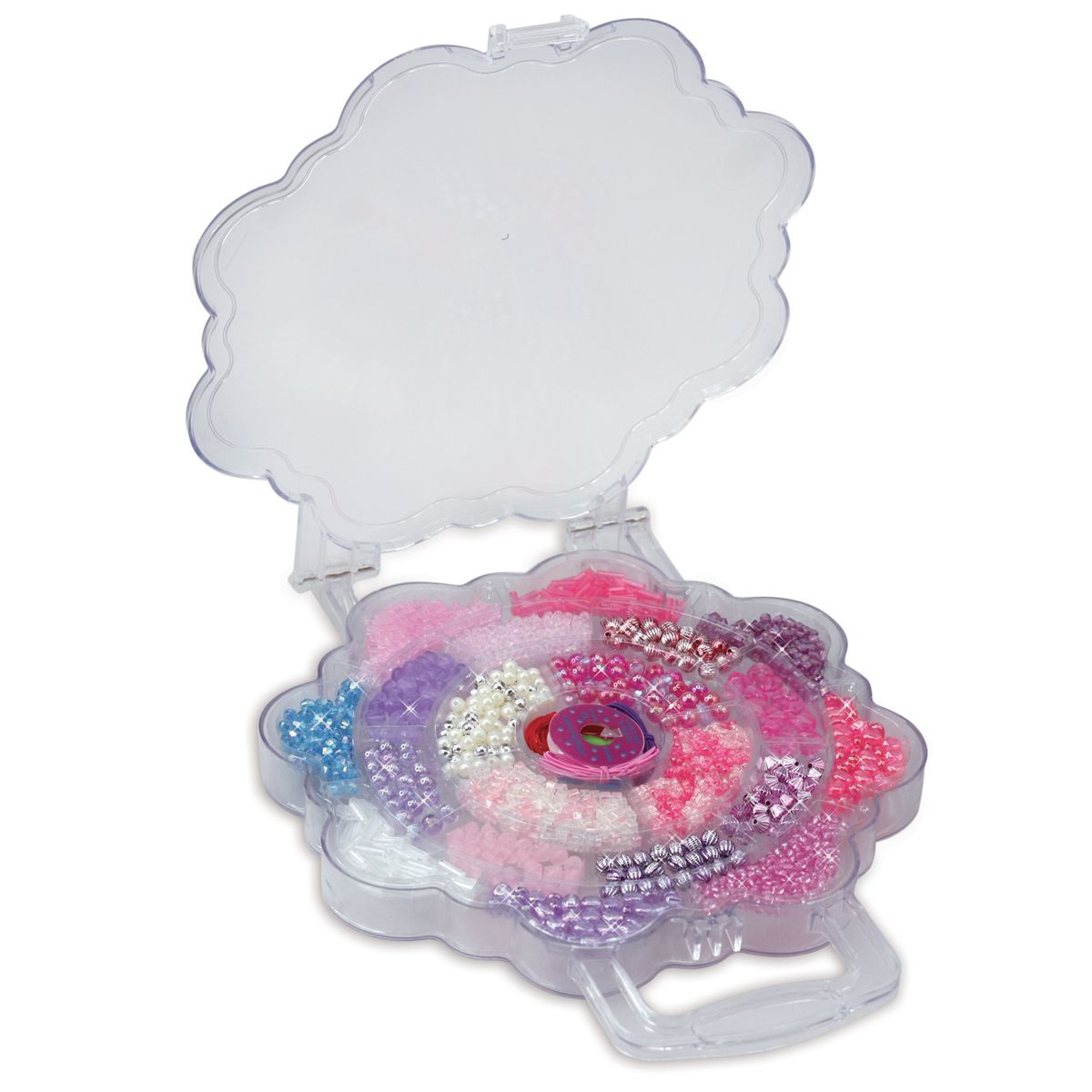 Boite de perles fleur