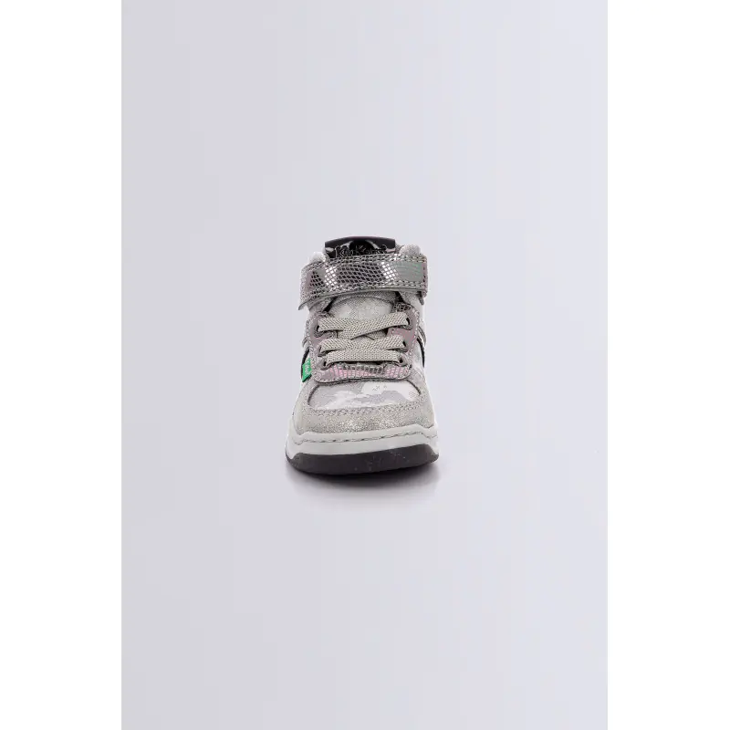 KICKALIEN ARGENT NOIR SNEAKERS HAUTES Synthétique Fille