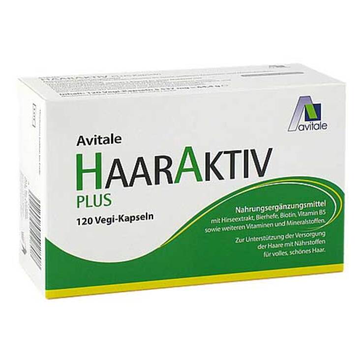 Haaraktiv Plus Vegi Kapseln, 120 St