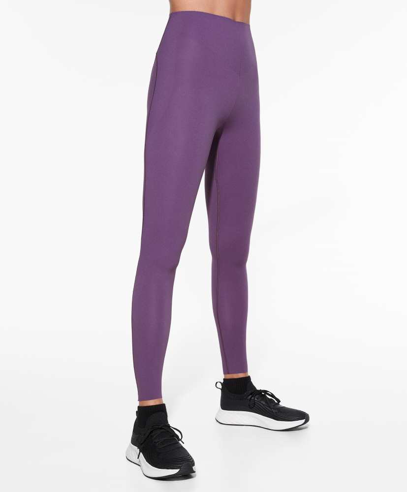 Leggings de compressão com elevação no tornozelo de 65 cm