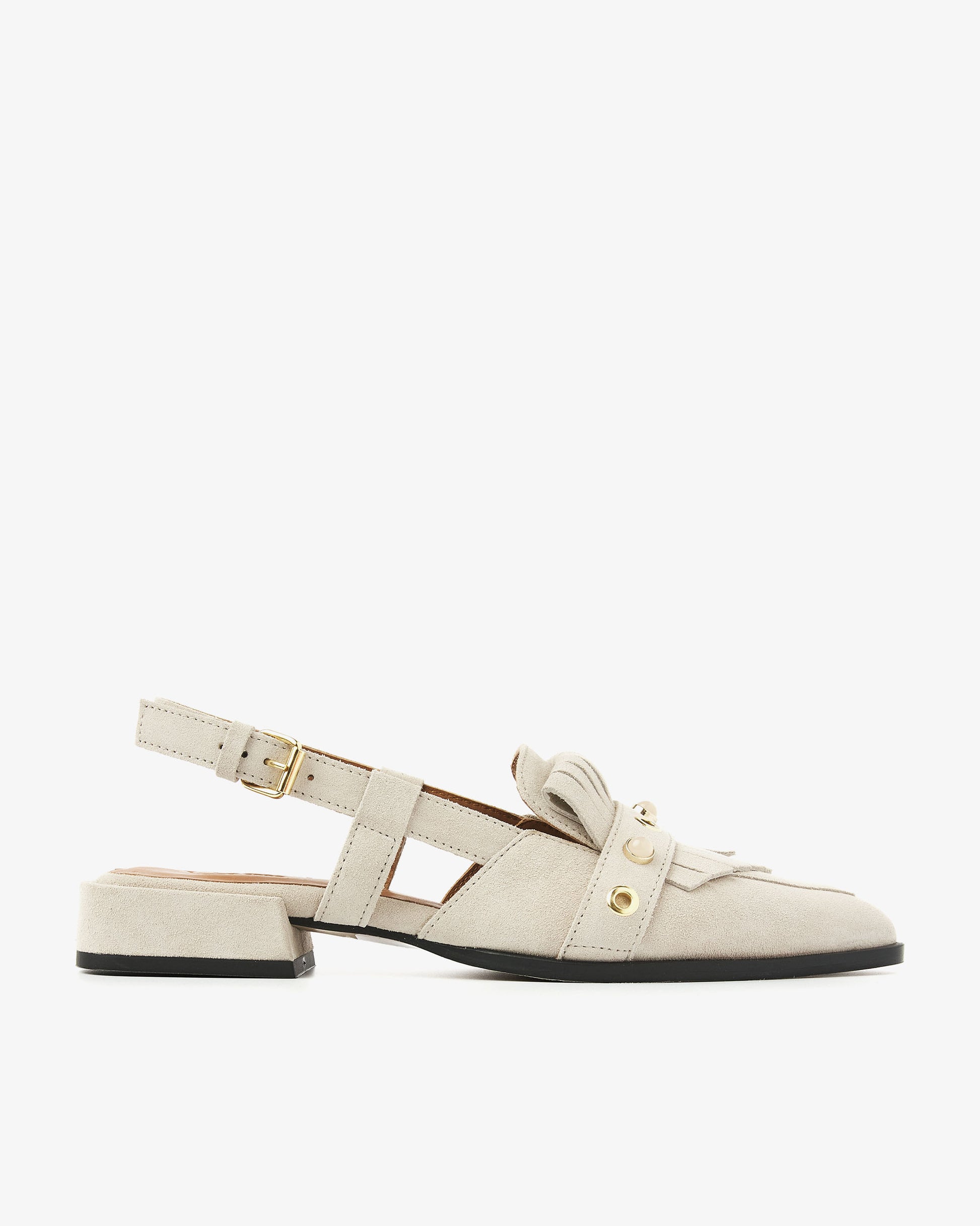 VIA VAI beige slingbacks Jazz Tammi