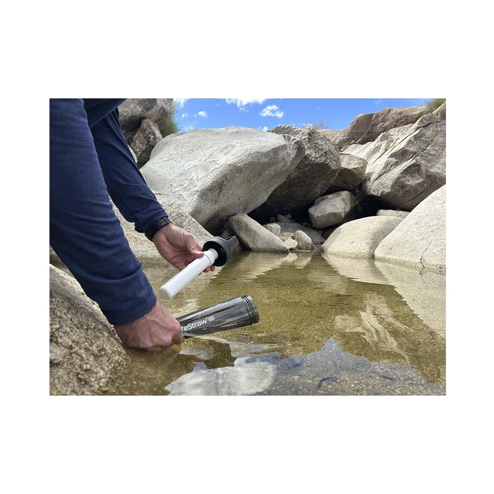 LifeStraw Go Wasserfilterflasche Nordic Noir