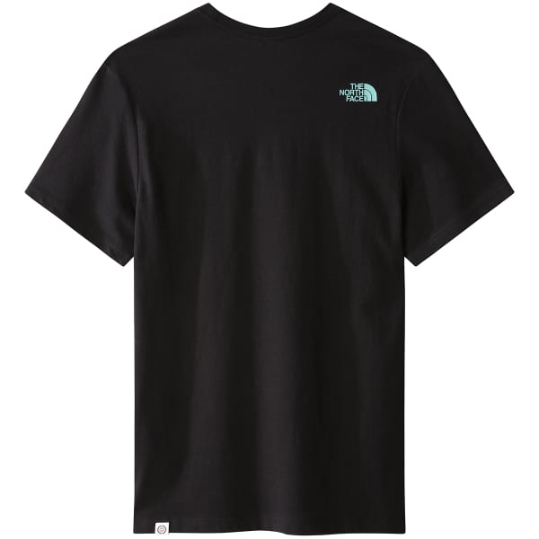 T-shirt THE NORTH FACE M S/S REGRIND TEE TNF TNF BLACK