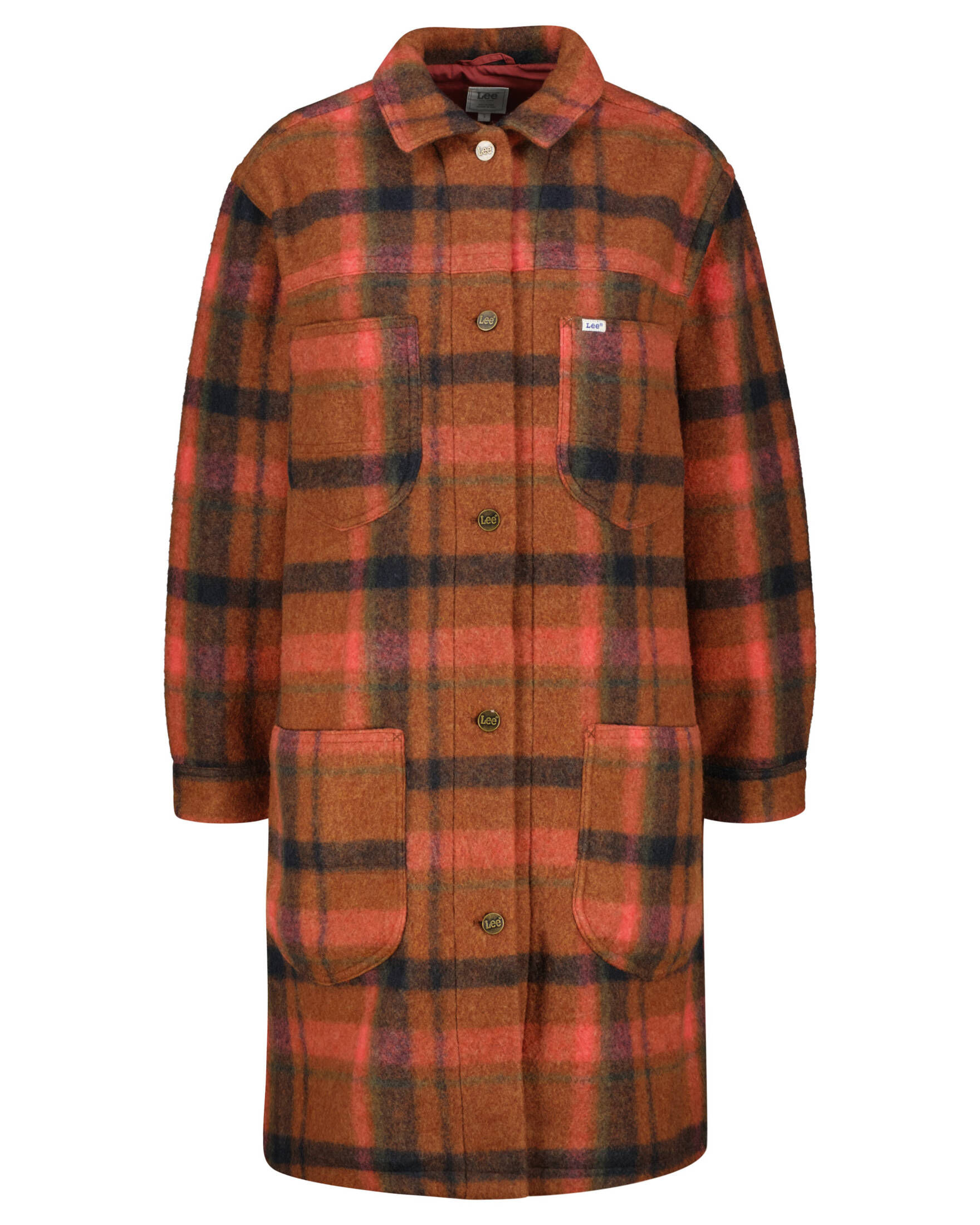 Lee| Damen Mantel ELONGATED CHORE COAT RUSSETT