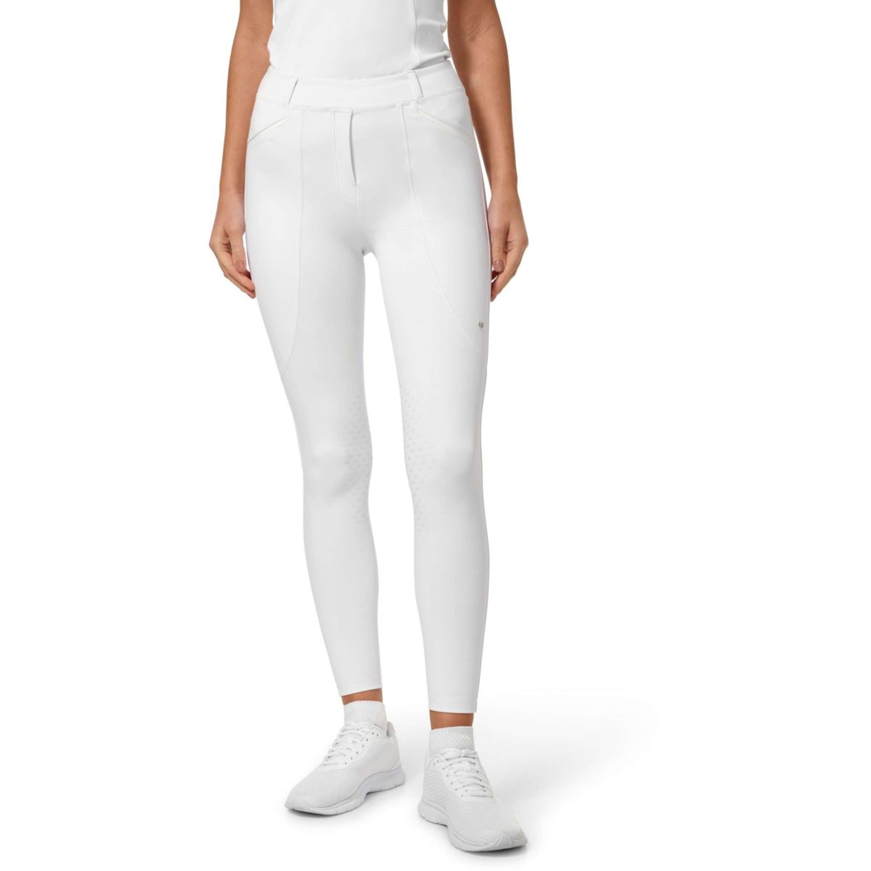 Equestrian Stockholm Rijlegging Premium Full Grip Wit