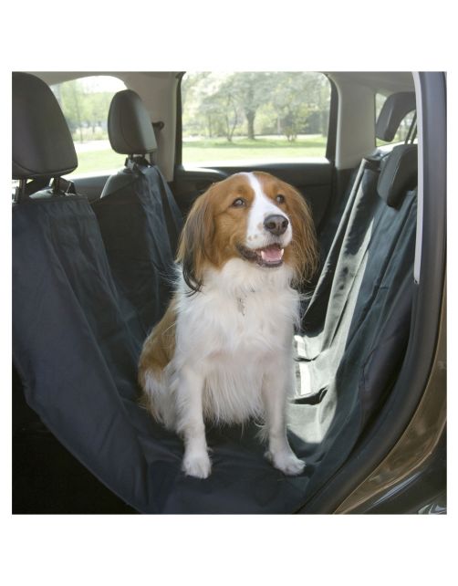 Adori Autobeschermingsdeken Met Rits - Hondenautoaccessoire - 145x150 cm Zwart