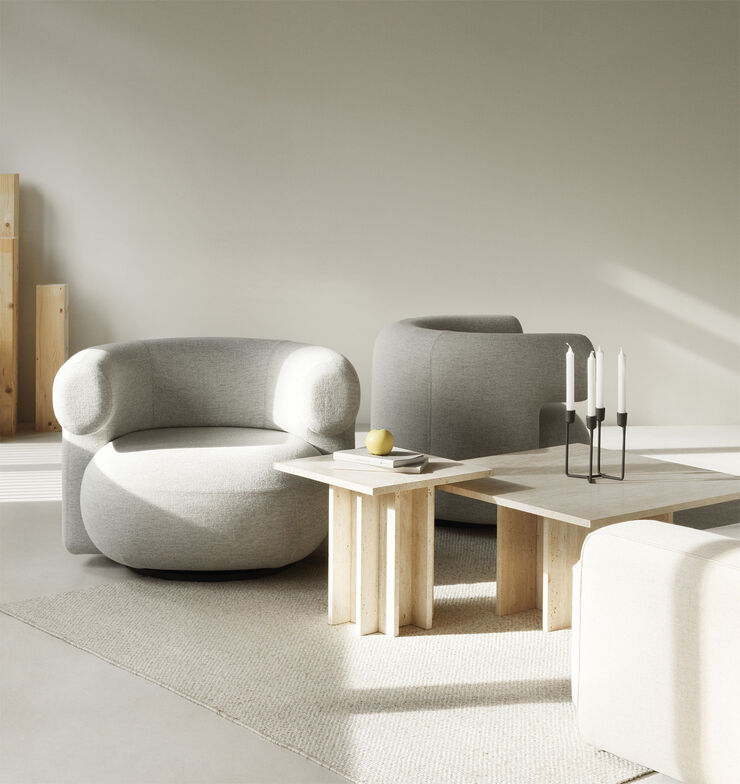 Normann Copenhagen Heima 4- armet stage Black